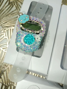 Tasbih Digital Swarovski Bandul Nama Gratis Box Dus