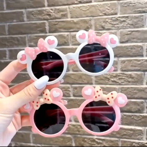 Kacamata Anak Perempuan Fashion Minie Mouse Anti UV Premium