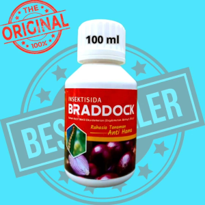 Insektisida Braddock Metil Oksidemeton 250 g/l Pembasmi Hama Ulat pada tanaman padi bawang kedelai cabai kacang kacangan