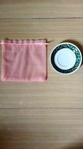 Sarung tile souvenir untuk tatakan/ Visin & mangkok apel/isi 50 pcs