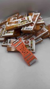 มีดปอกเอนกประสงค์ 5in1ที่ขูดมะละกอ ผลิตจากพลาสติกและเหล็กสแตนเลส คม เหมาะมือ ใช้งานและทำความสะอาดง่าย