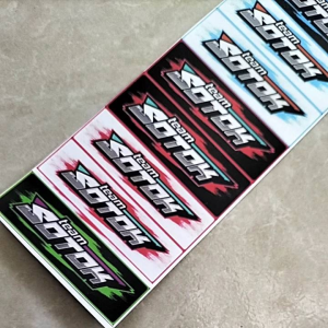 Stiker Grafac Berkualitas Tinggi: Stiker Team Sotok & Stiker Sound