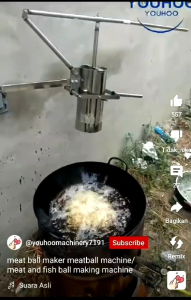 Alat Cetakan Bakso Pentol Full Stainless Simple & Praktis