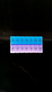 Bekas Ubat/ Bekas Plastik Serbaguna/ Pill Organizer Holder 14 Days Medicine Organizer Box Top Useful Morning and Night