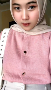 Aira Cardigan Ranjut Wanita Premium Bahan Akrilik Model Terbaru Korean Style