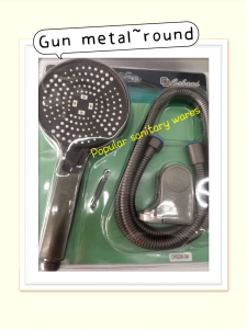 Cabana hand shower set gun metal new arrival