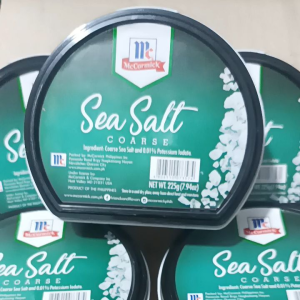 McCormick Sea Salt Coarse 225g: A Flavor Enhancer for Your Cooking