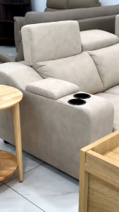 EGO Side Table Solid Wood Full Rubber Wood Meja Kecil sisi meja sofa Kayu Wood Small Table Round 2 Layer Meja Kopi