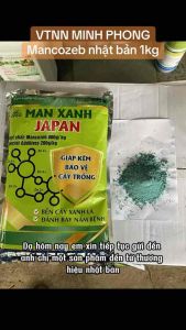 MANCOZED JAPAN TRỪ BỆNH DƯỠNG CÂY XANH LÁ Gói 1Kg