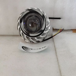 Lampu Projie Depan 3.5 Inch Xcase 4208 - Lampu Projie Running Rainbow Variasi