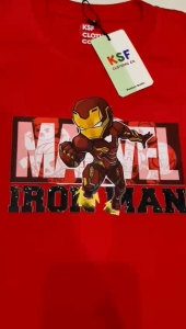 Kaos Distro Premium Anak-Anak SUPERHERO Kaos Anak-Anak Usia 2-11Tahun Fashion Anak-Anak Size XS-XL