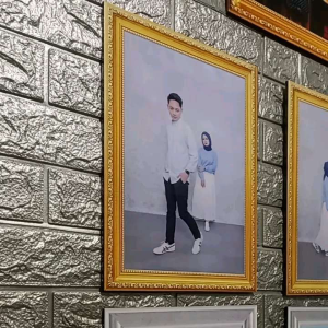 PROMO CETAK FOTO BESAR 20R SUDAH SAMA BINGKAI MEDIA PAPAN MDF 6MM (COD) TERMURAH