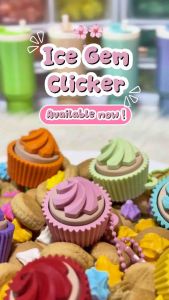Iced Gems Inspired Clicker | Personalized Name