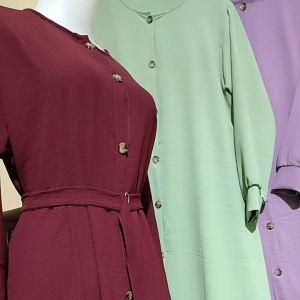 Gamis terbaru 2024 fulkancing bahan crincel viral /gamis wanita modern modis kekinian pakaian wanita