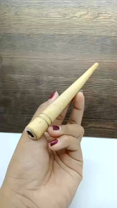 Pipa Kayu Kemuning Gading Model Lancip H664