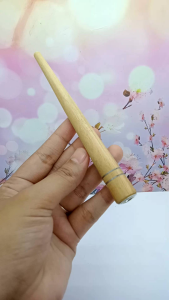 pipa once padutan kayu cendana wangi model lancip h656