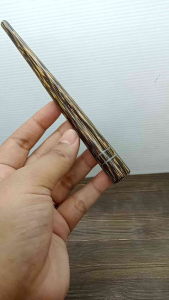 Pipa Cangklong Kayu Liwung Macan Model Lancip H659