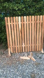 รั้วแผงไม้สักแท้คัดเกรด กว้าว100cm รั้วกำแพง/ระแนงรั้วกั้นบ้าน กั้นสวน ไม้สักคัดเกรดแต่งบ้าน แต่งสวน ขนาดกว้าง100cm แต่งบ้านแต่งสวน เฟอร์นิเจอร์ไม้สักแท้