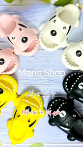 Dép Cho Bé 3 đến 6 tuổi - Dép Bánh Mì Dép Lê Hình Chú Chó Cute Đáng Yêu Chất Liệu Nhựa EVA Êm Mềm Cho Bé Trai Bé Gái - Ảnh Thật (BM1-CH4)