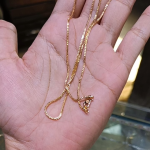 KALUNG WANITA ITALIA KACA TITANIUM LAPISMAS