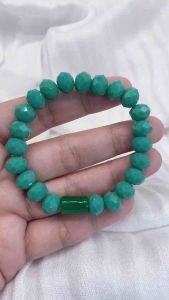 2026 Color of the Year with Jadeite Stone Lucky Charm Bracelet