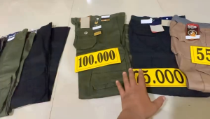 Celana Kargo Panjang Pria dewasa
