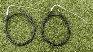 A280สายคันเร่ง 411 เครื่องตัดหญ้า nb rbc 411อย่างดี "มี2แบบ" มีเกลียวไม่มีเกลียวสายคันเร่ง งานคุณภาพ #ตรงปก100%✓✓✓