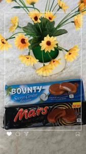 ช็อกโกแลต secret centre biscuits 132g มี 2 รสชาติให้เลือก