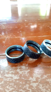 RING GIMBAL CARBON MOTIF MATTE Aksesoris Memancing