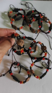 10 pieces Kids Dignum bracelet with gumamela celis-perfect for children
