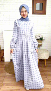OUTFIT KOREAN LOOKS 8-14 TAHUN SERIES !! GAMIS ANAK SD TANGGUNG DAN REMAJA TEEN NEMA BY CUTETRIK SIMPEL CASUAL CANTIK