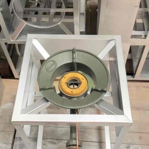 Gmaxเตาฟู่KB5+ขาตั้งสูง69ซม.มีบังลมในตัว เตาเร่ง เตาแม่ค้า เตาฟู่ ขาเตาเร่ง หัวเตา