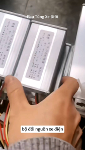 Cục đổi nguồn xe đạp điệnxe điệnnguồn vào 36v48v60v72v ra 12vphụ tùng phụ kiện xe