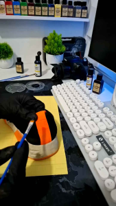 EDC Leather Paint Cat Sepatu Tas Rubber Base Cat Kulit / Kanvas / Suede Cat Perawatan Sepatu