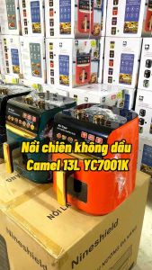 Nồi chiên không dầu Camel 13L Dung tích lớn công suất cao 1700W nhiệt đối lưu