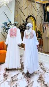 NEW SHR MIDI DRESS ANGGUN CERUTY MIX TULLE BORDIR FULL BORDIR