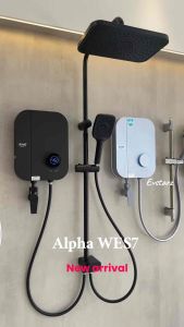 ALPHA WES7 Neon / Basic Rainshower Instant Water Heater with DC Pump