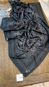 Jilbab journey raya grada black silver