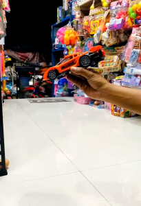 mainan mobil remot spray asap GT Sport 1:20 batre cash cocok buat set kado mainan keluarga