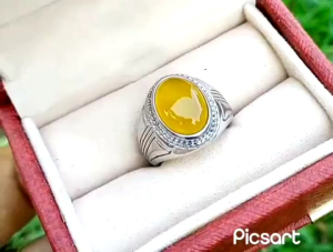 CINCIN BATU CEMPAKA KUNING SUPER KEREN