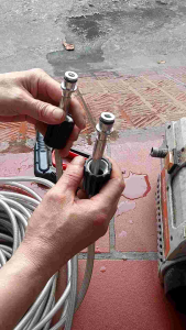 Bộ 10M - 15M - 20M - 30M Dây Rửa Xe và Súng Xịt Cò đỏ áp lực cao ren 22mm