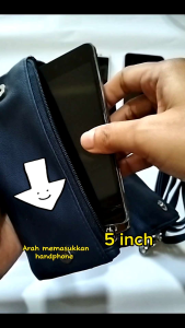 QUINTA TANIA DOMPET HANDPHONE/DOMPET WANITA/TAS SELEMPANG
