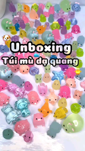 Combo 50 Túi Mù Phát Sáng Đồ Chơi Bóc Túi Mù Dễ Thương
