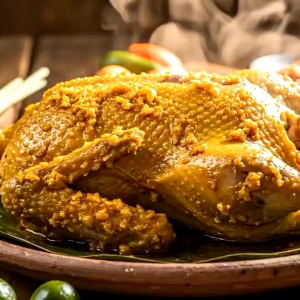 BEBEK UNGKEP BUMBU KUNING frozen BONUS SAMBAL yang dimasak dengan resep turun-temurun. Dibumbui rempah pilihan dimasak dengan teknik ungkep hingga bumbu meresap sempurna menghasilkan rasa gurih mantap dan empuk sampai ke tulang.