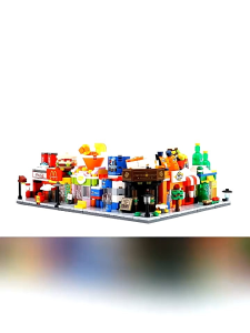 🇹🇭 ส่งจากไทย🇹🇭เลโก้ ชุด ร้านอาหาร Street food ราคาถูก*พร้อมส่ง