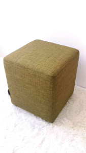 Modern Fabric Ottoman Stool / Sofa Footstool Plain Sofa Chair Single Sofa Nordic Sofa Stool Stool With Cushion 沙发椅 Dressing Chair Bench Chair Sofa 家具 Kerusi Santai Ruang Tamu Modern Foot Rest Bench & Leg Stool
