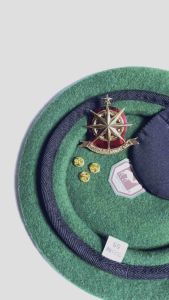 Baret Bekang / baret camel / baret hijau / topi TNI AD / baret pembekalan dan angkutan/ baret wool premium