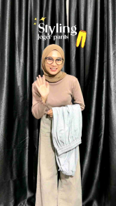 Sweatpants/ Celana Jogger Wanita polos/ Highwaist Jogger /Celana Training Pria Wanita Sport