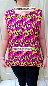 Baju Batik Singlet Perempuan