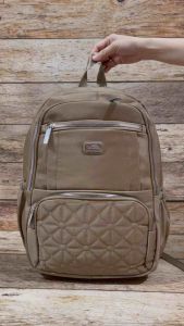 RANSEL/BACKPACK CHIBAO KANVAS BORDIR Muat Laptop 14inc 5Sleting CB0940-22